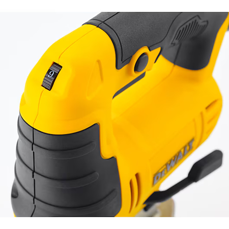 Fierastrau pendular DeWalt DWE349 cu fir, maner superior, 650 W