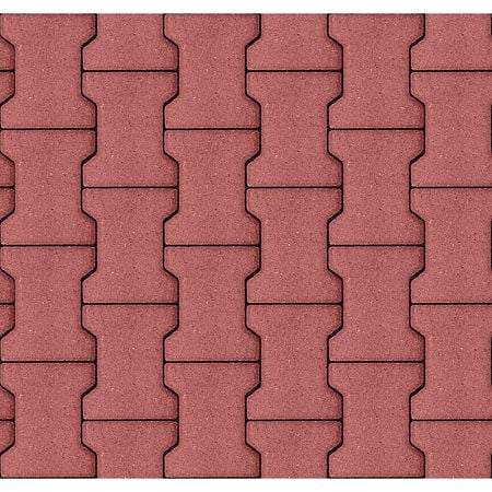 Pavele Elis dublu T T1, rosu, 20 x 16.5 x 6 cm