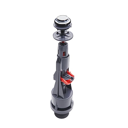 Mecanism WC Aquacontrol Wirquin, o comanda, functie Start-Stop, buton gri, racord 2", ABS