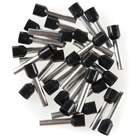 Pin terminal Comtec, 6 mmp, cupru stanat, izolat, 100 bucati