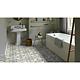 Covor PVC linoleum Iconik 240 Hastings, albastru/gri, rezidential general, latime 400 cm, grosime 3 mm