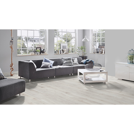 Parchet laminat 10 mm Kronospan Chantilly Original Vintage Classic 5953, nuanta deschisa, stejar, clasa de trafic 32, fold-down, 1285 x 192 mm