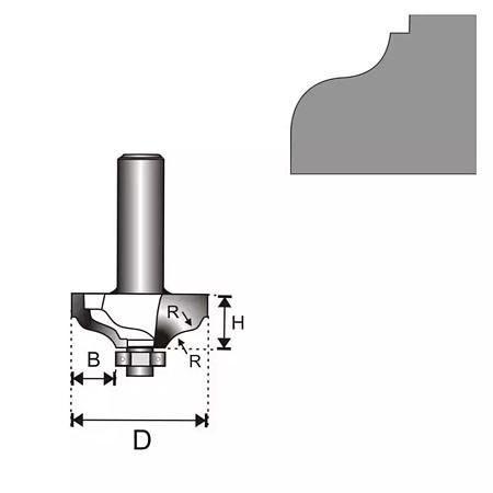 Freza lemn Dedra, otel, 2 lame tungsten, prindere standard, 12 x 38.6 mm Freza lemn Dedra, otel, 2 lame tungsten, prindere standard, 12 x 38.6 mm