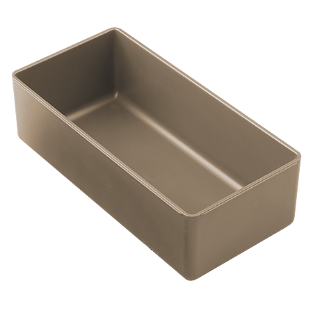 Compartiment organizator pentru sertar Scilm, titan, 147 x 72 x 45 mm
