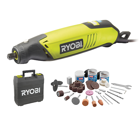 Scula rotativa electrica Ryobi EHT150V, 150 W, 115 accesorii