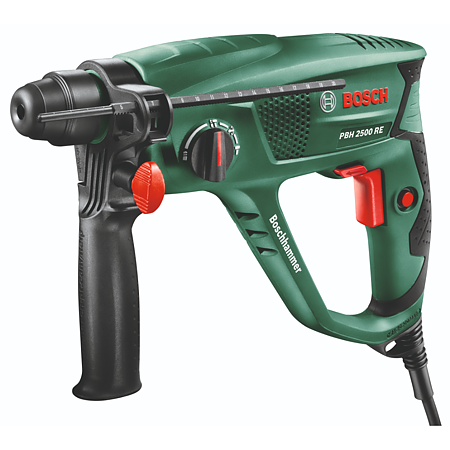 Ciocan rotopercutor Bosch PBH 2500RE, SDS+, 600 W, 2000 rpm