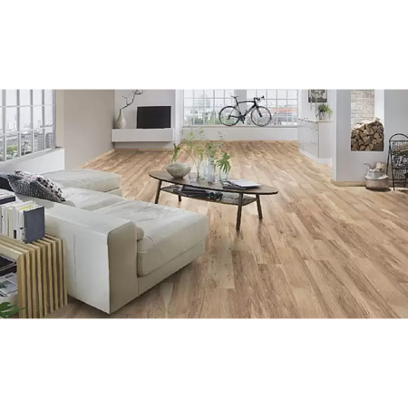 Parchet laminat 10 mm Kronospan Original Vintage Classic 5943, nuanta deschisa, natural hickory, clasa trafic 32, click 2go, 1285 x 192 mm