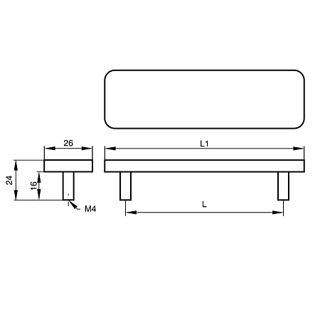 Maner puzzle 8804, silicon, albastru/alb, 64 mm