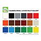 Vopsea alchidica/email Casabella Policolor, pentru lemn/metal, interior/exterior, gri Ral 7046, 0,75 l