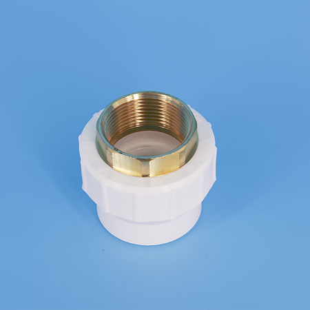 Mufa PPR 40 mm Supratherm, 1 1/2", filet interior, alb