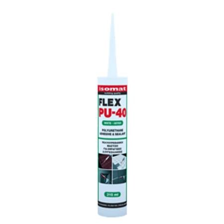 Mastic elastomeric Isomat FLEX PU-40, interior/exterior, gri, 310 ml