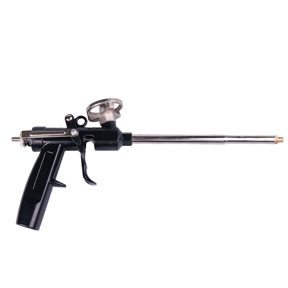 Pistol pentru spuma poliuretanica, Evotools, metal inoxidabil, 33,5 x 18 x 5 cm/buc
