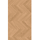 Parchet laminat furniruit 9,5 mm Berry Alloc Parqwood Herringbone Oak Calm Chêne, placa tip B, clasa de trafic comercial intens 33, abraziune AC5, OmniLoc A&B, 50,4 X 8,4 cm