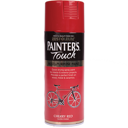 Vopsea spray decorativa Rust-Oleum Painter`s Touchs, rosu cherry, lucios, interior/exterior, 400 ml