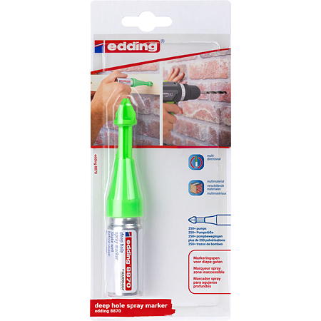 Marker marcare gauri spray Edding 751, 50 mm, verde