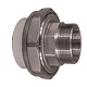 Racord olandez alama Vesbo, filet exterior, PPR, alb, 63 mm x 2 inch