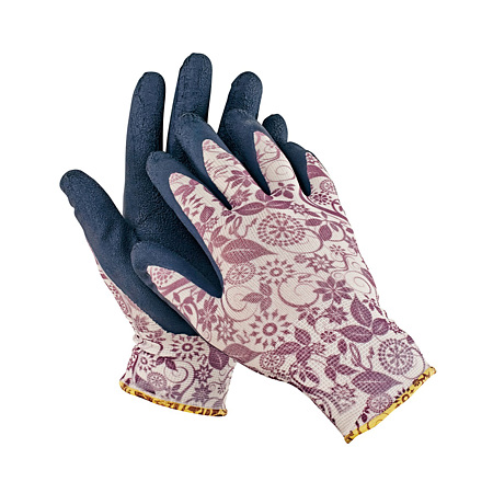 Manusi de protectie Pintail Blist, nailon imersat in latex, marimea 7, violet 