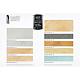 Pachet vopsea decorativa, interior, Magic Efect Brilliant, efect dune de nisip, C04, bej, 1 + 1 + pensula