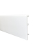 Plinta pardoseala Onix 80, polimer dur, rezistenta la apa, alb, 2200 x 80 x 16 mm