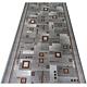 Traversa Print Dekart, polipropilena, gri/bej, 0.6 m