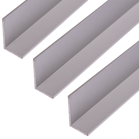 Cornier laturi inegale, aluminiu, 30 x 20 x 2 mm, L 1 m