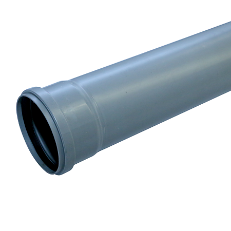 Tub canalizare interioara Valplast, PVC-U, Ø 110 mm, lungime 1 m