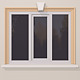 Ancadrament ferestre si usi Akfix FP114, polistiren EPS + rasina, 115 x 50 x 2000 mm