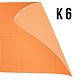 Rulou textil translucid Romance Clemfix Colors K6, 42 x 160 cm, portocaliu