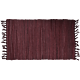 Covor tesut Mexican, maro, 100% bumbac, 50 x 90 cm