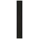 Pardoseala SPC 4 + 1 mm Isolda Black 8008, negru, clasa de trafic 32, folie izolatoare atasata, 1220 x 180 mm
