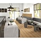 Blat bucatarie Egger F243 ST76, mat,  Marmura Candela gri deschis, 4100 x 600 x 38 mm