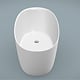 Cada freestanding Marmite BT 0571, compozit mineral, antibacterian, alb, lucios, 157x68x65 cm