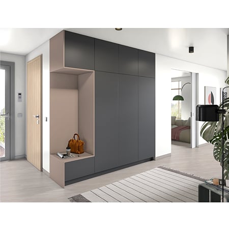 Pal melaminat Egger, Gri inchis U963 ST9, 2800 x 2070 x 18 mm
