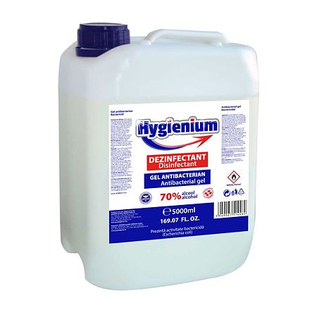 Gel antibacterian dezinfectant Hygienium, 5l