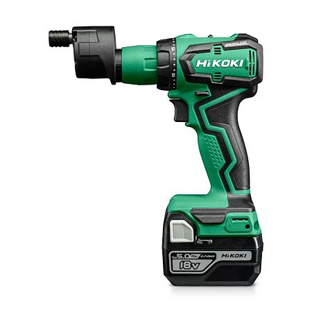 Masina de gaurit / insurubat, motor fara perii, Hikoki DS18DD, cu 2 acumulatori, 18 V, 5 Ah Masina de gaurit / insurubat, motor fara perii, Hikoki DS18DD, cu 2 acumulatori, 18 V, 5 Ah