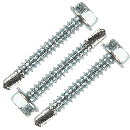 Surub autoforant, cap hexagonal, otel zincat, 4,8 x 32 mm