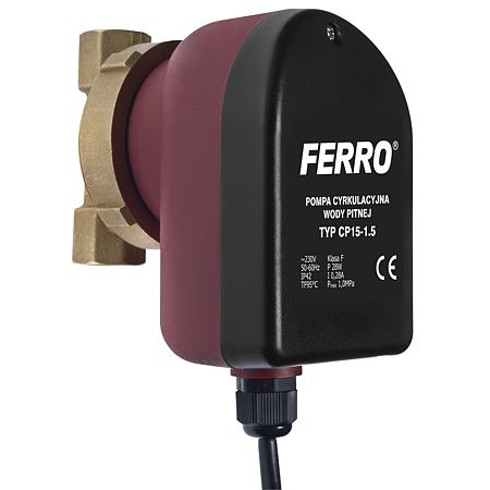 Pompa circulatie Ferro 0101W, tip CP 15-85, IP42, 0,1 - 0,7 mc/h