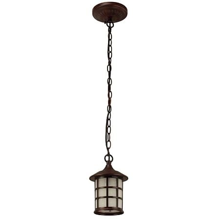Pendul iluminat suspendat exterior Altanta 7 Brun, 60 W