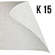 Rulou textil Lariana Vintage Clemfix K15, 42 x 160 cm, alb, translucid