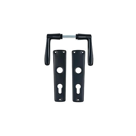 Maner tip sild pentru cilindru, aluminiu, negru, 54 mm