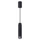 Suspensie Vertical, 1xGU10, 8 W, aluminiu, negru