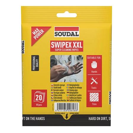 Servetele curatare Swipex, Soudal, 20 buc