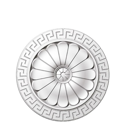 Rozeta decorativa Decosa, polistiren, D 48 cm