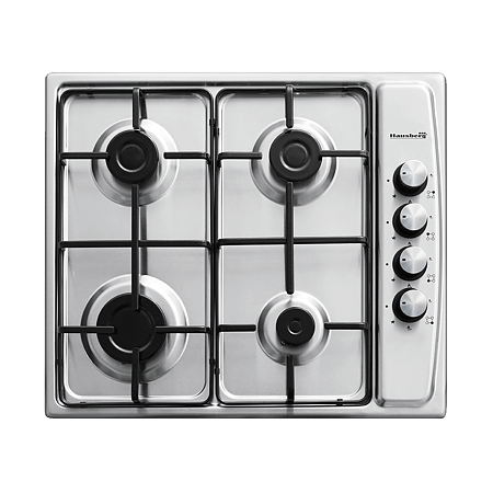 Set Hausberg Cuptor electric HB-8043, 1600 W, 57 l, Plita incorporabila HB-555, gaz, 4 arzatoare, inox, gri/negru si Hota telescopica HB-1285, 2 motoare, 2 x 95W, 420 m³/h, 60 cm