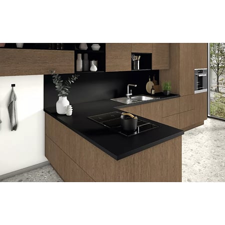 Blat bucatarie Egger U999 ST78, mat, negru, 4100 x 600 x 38 mm