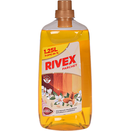 Detergent pentru parchet Rivex lapte de migdale, 1.25l