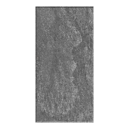 Gresie exterior/interior portelanata Kai Ceramics Santana, antracit, mat, aspect piatra, clasa aderenta R10, PEI 5,  8.5 mm, 60 x 30 cm