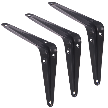 Consola din tabla, gri, 100 x 125 x 32 mm