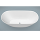 Cada freestanding Marmite BT 0604, compozit mineral, fara preaplin, alb mat, 1600 x 700 mm