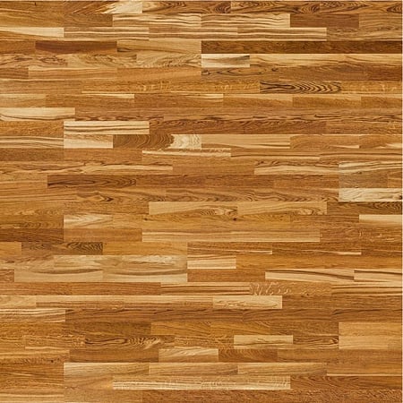 Parchet triplustratificat Karelia, decor stejar Dark, mat, trilamelar, grosime 13 mm, 2266 x 188 mm